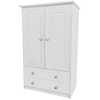 Verona Whitewash Pine Tall Boy with 2 Drawer