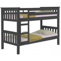 verona barcelona graphite pine bunk bed