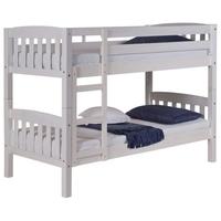 verona america whitewash pine bunk bed