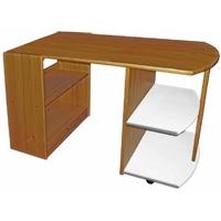 Verona Antique Pine and White Mid Sleeper Pull Out Desk