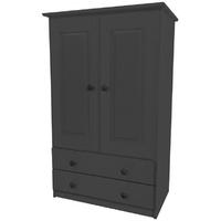 Verona Graphite Pine Tall Boy with 2 Drawer