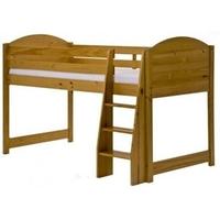 Verona Antique Pine 3ft Mid Sleeper Bed