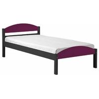 Verona Maximus Graphite Pine and Fuchsia 3ft Single Bed