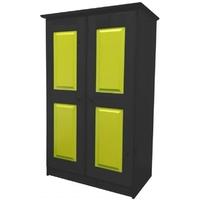 Verona Graphite Pine and Lime Tall Boy