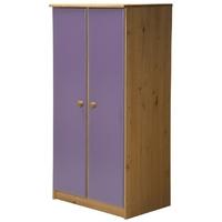 verona avola antique pine and lilac with 2 door storage unit