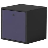 verona graphite pine and lilac cube with lid