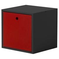 Verona Graphite Pine and Red Cube with Lid