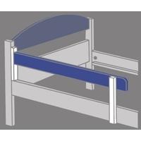 Verona Maximus Whitewash Pine and Blue Mini Safety Rail