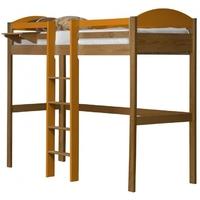 verona maximus antique pine and orange with central ladder high sleepe ...