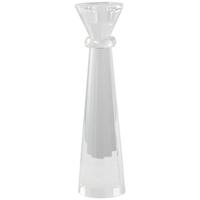 Venice Clear Cut Contemporary Candlestick - Large (Set of 4)