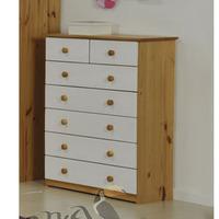 Verona Designs Verona 5 + 2 Drawer Chest - White