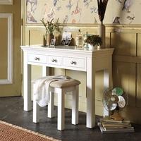 Venice White 3 Drawer Dressing Table