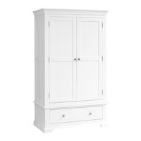 Venice White Double Wardrobe