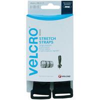 VELCRO® Brand VEL-EC60324 25mm x 68cm Adjustable Stretch Strap - B...