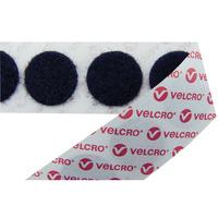 VELCRO® Brand E28801533011425 Stick On Coins Hook - 15mm - Black -...
