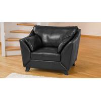 Verona armchair black