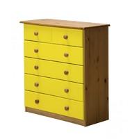 Verona 4 plus 2 Drawer Chest Lime