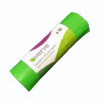 Verve Green Polythene Refuse Bag 120L Roll Of 10