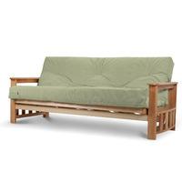 Vegas 2 Seater Futon Victoria Aqua Supreme Mattress