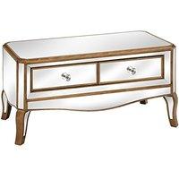 Venetian Mirrored 2 Drawer Coffee Table