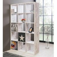 Version Shelving Unit In Fresco Oak With 15 Compartments
