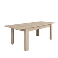 Veneto Wooden Extendable Dining Table In Brushed Oak