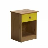 Verona 1 Drawer Bedside Table Lime