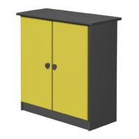 Verona Graphite Cupboard with Lime