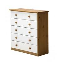 Verona 4 plus 2 Drawer Chest White