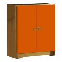 verona cupboard orange