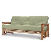 Vegas 2 Seater Futon Victoria Aqua Deluxe Mattress