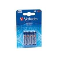 Verbatim Premium Batteries AAA Alkaline Battery - 4 pack