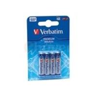 verbatim premium batteries aaa alkaline battery 4 pack