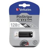Verbatim 128GB Store\'n\'Go Pinstripe USB 3.0 Flash Drive