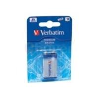 verbatim 9v premium battery alkaline battery 1 pack