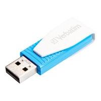 Verbatim Store \'n\' Go Swivel (8GB) USB 2.0 (caribbean Blue) Flash Drive