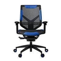 Vertagear Gaming Series Triigger Line 275 Black/Blue Gaming Chair & Operator Chair, DuPont TPEE Mesh, Ten Year Warranty, Holtron 65mm Casters, Height 