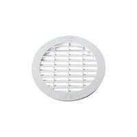 Vent grille PVC Suitable for pipe diameter: 12.5 cm Wallair LUEFTUNGSGITTER BC 125