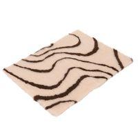 Vetbed® Isobed SL Wave Pet Blanket - Cream/Brown - 150 x 100 cm (L x W)