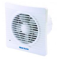 vent axia silhouette 150xh bathroom fan with humidistat 454061a