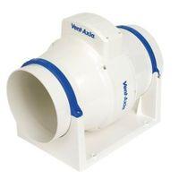 Vent-Axia 77575 In-Line Mixed Flow Fan with Timer(D)147mm
