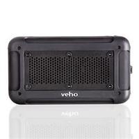 veho 360 vecto black wireless water resistant speaker with in built 60 ...