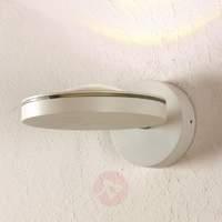 Versatile LED wall light Vio, 1-bulb white