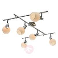 Verena - variable ceiling light - 6-bulb