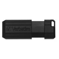 verbatim 49065 64gb pinstripe usb drive black