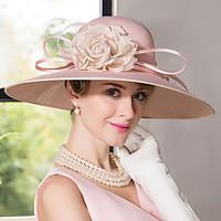 velvet silk headpiece wedding special occasion hats 1 piece