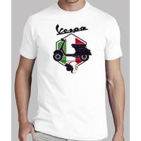 vespa t-shirt for light background