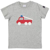 Vehicle Print Kids T-shirt - Grey quality kids boys girls