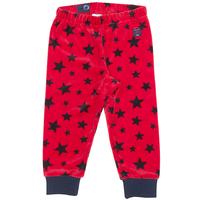 Velour Baby Trousers - Red quality kids boys girls