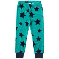 Velour Kids Trousers - Turquoise quality kids boys girls